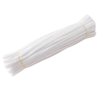 En gros, Tiges de chenille artisanales, diamètre 8 mm, 30 cm, bandes velours moelleuses et duveteuses, pour projets artistiques et bricolage pour enfants