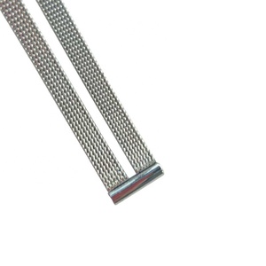 Bracelet de montre personnalisé en acier inoxydable, léger et à dégagement rapide, à double maille en métal, 16 18 20 22 24mm - Product Image 5