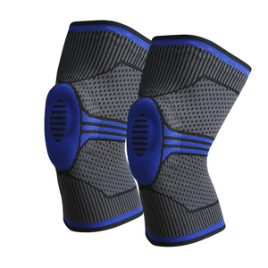Protège-genoux en nylon pour hommes et femmes pour le sport Protection flexible et chaude pour le <span class=keywords><strong>basket</strong></span>-ball et la course à pied Ménisque fixe Patella - Product Image 1