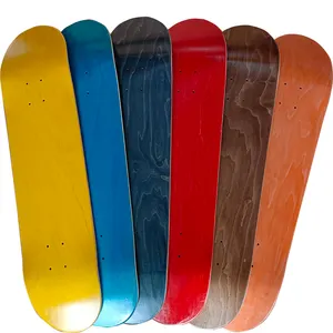 Harga yang bagus untuk dek skateboard kosong 31.5*8 inci memiliki stok yang dapat disesuaikan
