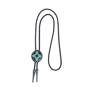 Western Cowboy Bolo Tie Collier Hopi Totem Transport Collier Style Rétro - Product Image 2