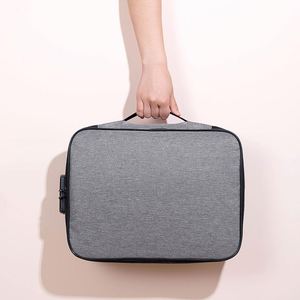 Organizador de Documentos de Oficina de Alta Calidad, Bolsa de Almacenamiento de Documentos Impermeable con Cierre, Bolsa de Viaje para Guardar Archivos y Pasaportes - Product Image 6