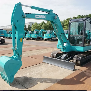 Excavatrice d'occasion <span class=keywords><strong>de</strong></span> bonne qualité Kobelco SK60, excavatrices sur chenilles <span class=keywords><strong>de</strong></span> 6 tonnes, <span class=keywords><strong>mini</strong></span>-excavatrices d'occasion, moteur d'origine - Product Image 4
