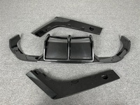 Diffuseur arrière de séparateur de lèvre de pare-chocs arrière en Fiber de carbone de style F82 F83 M4 V pour BMW F80 M3