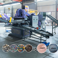 Machine de granulation de câbles en cuivre usagés pour la séparation des câbles en cuivre isolés, des câbles en PVC et des câbles électriques