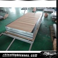 Scène modulaire intérieure/extérieure / Plateforme portable en aluminium / Événements de mariage, fêtes, écoles, églises
