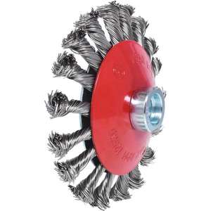 KS TOOLS - 340.0050 Brosse circulaire en fil d'acier à cône antirouille 0,5mm - EAN 4042146236017 ABRASIVES - Product Image 2