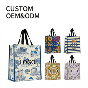 Sacs d'emballage écologiques non tissés personnalisables avec logo, recyclables, pour supermarchés et expositions, couleur personnalisée disponible - Product Image 1