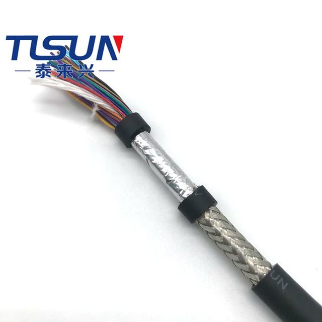 CE Certified Flexible Control Cable LIYCY 300/300V Data Shielding Cable
