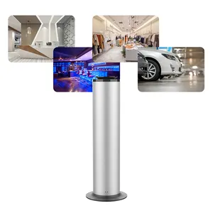 Groothandel Unieke Producten Van Bluetooth App Controle Geurverspreider 500Ml Toren Etherische Olie Diffuser