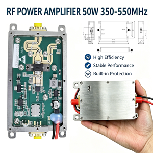 Amplificateurs de puissance RF 50W 350-550MHz, module <span class=keywords><strong>amplificateur</strong></span> de signal RF 350MHz 400MHz 500MHz 550MHz 47dBm, module PA large bande 28V - Product Image 1