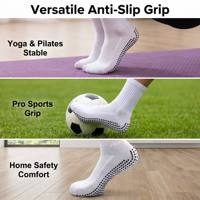 Chaussettes de football antidérapantes personnalisées pour hommes avec logo, chaussettes de sport respirantes en coton de designer, chaussettes de football à grip pour l'automne