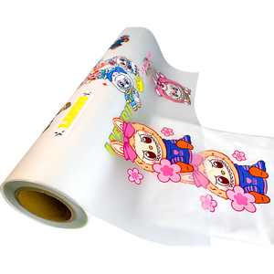 Çift Mat Yüksek Sıcaklıkta Isı Transfer Filmi 30/33/40/45/60/80cm Giysiler için DTF Transfer Filmi - Product Image 1