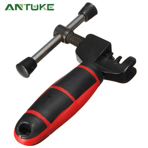 Herramienta de cadena Antuke para reparación de bicicletas de montaña, cortador de cadena con mango rojo Gj47048 - Product Image 1