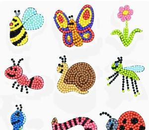 Kits de Peinture Diamant XIXI Série DIY – Jouet Créatif pour Enfants, Animaux en Acrylique, Chaussures, Art Complet avec Cadre - Product Image 1