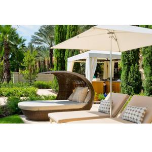 Lit rond extérieur en osier populaire <span class=keywords><strong>2022</strong></span> lits de repos en forme de <span class=keywords><strong>lune</strong></span> - Product Image 1