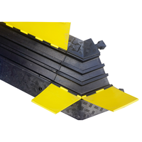 Rampes de protection de câble robustes Kit de rampe de fauteuil roulant sécurisé Rampe de tuyau à 3 canaux