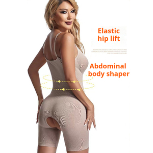 ชุดรัดรูปไร้ตะเข็บเอวแบบเปิดเป้าสำหรับผู้หญิงชุดรัดรูปเต็มตัวแนบเนื้อรัดรูปสำหรับผู้ใหญ่ - Product Image 6