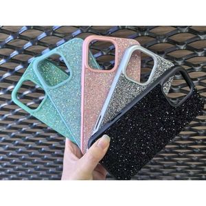 Coque de téléphone scintillante pour iPhone 12 - Housse élégante et protectrice en TPU+PC - Product Image 1