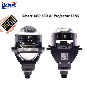 Vente flash : Lentille de projecteur LED bi-projecteur 2,5 pouces APP, 3000K 4300K 6500K H4 H7 9005 50W/60W - Product Image 5