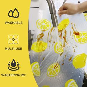 Gemakkelijk Te Snijden Waterdichte Oliebestendige Koelkastmatten En-Pads Niet-Klevende Keukenplankvoering - Product Image 3