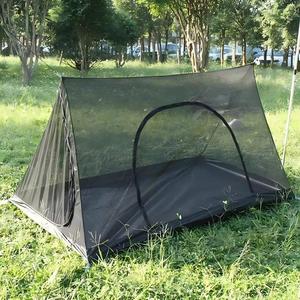 Moustiquaire de camping portable double personne en maille avec base imperméable, abri anti-insectes pour voyage et camping - Product Image 5