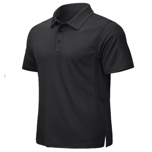 Commercio all'ingrosso maglia in poliestere a asciugatura rapida traspirante a manica corta <span class=keywords><strong>con</strong></span> colletto e collo <span class=keywords><strong>con</strong></span> tasca a penna <span class=keywords><strong>Polo</strong></span> da <span class=keywords><strong>uomo</strong></span> - Product Image 1