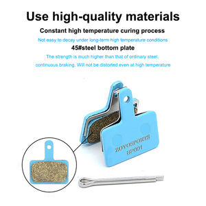 ZOYOSPORTS-freno para bicicleta de montaña, pastilla de freno antidesgaste para <span class=keywords><strong>XT</strong></span> XTR SAINT SLX <span class=keywords><strong>DEORE</strong></span> ZOOM - Product Image 5