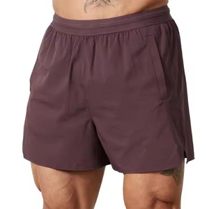 Shorts Deportivos para Hombre al por Mayor, Elásticos en 4 Direcciones, de Secado Rápido, de Poliéster, con Bolsillo con Cremallera, Shorts de Diseño para Hombre - Product Image 1