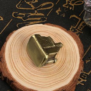 Latón antigua villa pequeñ<span class=keywords><strong>a</strong></span> <span class=keywords><strong>casa</strong></span> adornos pastoral cuento de hadas <span class=keywords><strong>casa</strong></span> creativa escritorio artesanías - Product Image 5