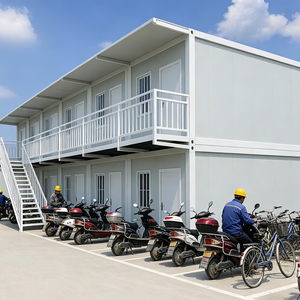 Casa Container a Due Piani Completamente Arredata, con Servizi Bagno Completi, Ostello Pronto per Essere Abitato - Product Image 2