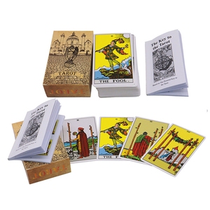 <span class=keywords><strong>Cartas</strong></span> <span class=keywords><strong>de</strong></span> <span class=keywords><strong>Tarot</strong></span> <span class=keywords><strong>de</strong></span> Estilo Clásico Impresas en Fábrica OEM, Impresión Personalizada, Juego <span class=keywords><strong>de</strong></span> Adivinación para Adultos, <span class=keywords><strong>Cartas</strong></span> <span class=keywords><strong>de</strong></span> <span class=keywords><strong>Tarot</strong></span> Disponibles en Stock - Product Image 6