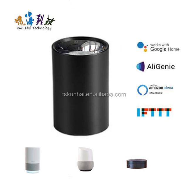 LED WIFI Mobile Phone Intelligent Control RGB+CCT Color Remote Control Light Surface Mounted Downlight KH-WIFI-RGB-MZ