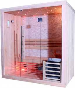 Sauna Interior Comercial de <span class=keywords><strong>Madera</strong></span> Maciza con Diseño Moderno FS-1103A/B/C Marca FSPA - Product Image 1