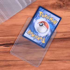 Buste Protettive in PVC Ultra Trasparente 35PT per Carte Collezionabili, 3x4 Pollici, Pellicola Protettiva per Carte <span class=keywords><strong>da</strong></span> Poker, TCG, MTG, Pokemon - Product Image 2