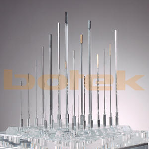 Punte per Trapano HTT Modello 110 in Carburo di Tungsteno, Gambo ZH25 da 3mm, per Foratura Profonda, Lunghezza Massima 5000mm, per Metallo, Colore Nero - Product Image 3