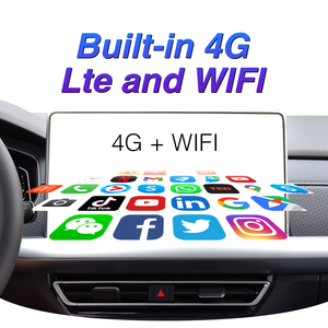 Android 13 xe Stereo TS18/TS10 Car DVD Player QLED phổ màn hình cho TOYOTA Honda Nissan BMW Benz Audi GPS BT WIFI - Product Image 4