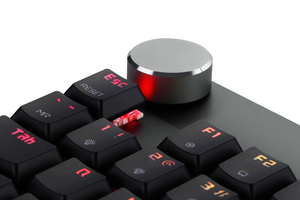 Teclado de aluminio RGB para juegos, resistente al agua, a prueba de polvo, <span class=keywords><strong>104</strong></span> teclas, Teclado mecánico de eje ultrafino con interruptor corto Outemu - Product Image 4