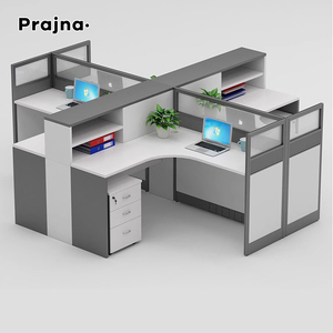 New Arrival Popular Ghế văn phòng và bảng máy tính bảng đương đại nội thất văn phòng nhân viên văn phòng Bàn và ghế Set - Product Image 3