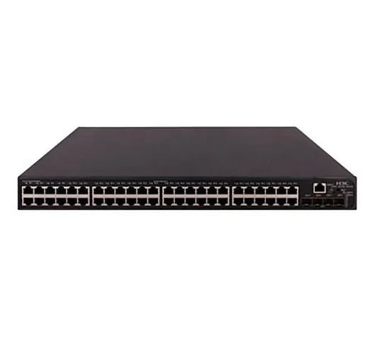 New S5130S-52S-PWR-EI-AC 48-Port Gigabit PoE+ Switch 4x10G SFP+ Uplink 370W AC Layer 2 Managed for Enterprise Campus Network