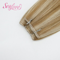 Extensiones de Cabello Humano Remy 100% Naturales, Doble Trama, Cutícula Alineada, Extremadamente Invisibles, Genius Weft, ¡Gran Oferta!