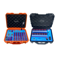 Système de tir de feux d'artifice professionnel à 144 canaux avec allumeur GLITTERFIRE DB3600W12VFL-4 pour les mariages et les fêtes de Noël
