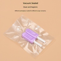 Bâtonnets à mâcher orthodontiques en silicone en forme de bâtonnet de glace, saveur fruitée, pour appareils dentaires invisibles, lot de 2, qualité A+, pour adultes et enfants