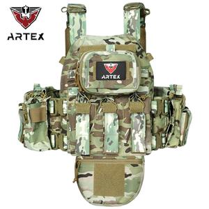Gilet tactique personnalisé Artex, porte-plaques, camouflage, Oxford 1000D, libération rapide, gilet de sécurité tactique pour hommes - Product Image 2