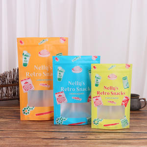 Sacs d'emballage alimentaire en aluminium PE auto-scellants de haute qualité avec fermeture éclair pour supermarchés, vente en gros, expositions pour lapins et animaux de compagnie - Product Image 1