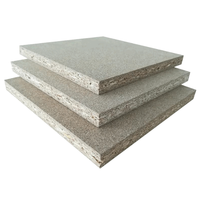 Panneau de particules haute densité 1220*2440mm 9-25mm, panneau de copeaux de bois sur mesure pour la fabrication de meubles