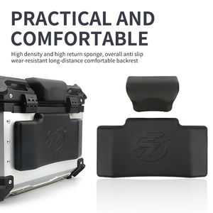 Impermeable PU suave esponja equipaje maletero <span class=keywords><strong>respaldo</strong></span> motocicleta <span class=keywords><strong>respaldo</strong></span> <span class=keywords><strong>Universal</strong></span> motocicleta <span class=keywords><strong>respaldo</strong></span> para caja superior - Product Image 3