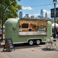 Food truck avec cuisine complète, remorque alimentaire avec cuisine complète, chariot à glaces, chariot à café