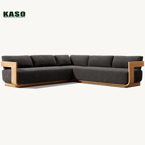 Ensemble <span class=keywords><strong>de</strong></span> canapés <span class=keywords><strong>de</strong></span> <span class=keywords><strong>jardin</strong></span> en bois massif imperméable <span class=keywords><strong>de</strong></span> luxe moderne pour villa, canapé d'extérieur modulable pour hôtel, ensemble <span class=keywords><strong>de</strong></span> canapés <span class=keywords><strong>de</strong></span> patio en teck - Product Image 2