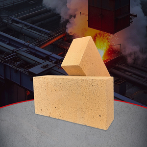 Industria del acero Alto horno 30-45% Ladrillo de fuego de alúmina SK30/32/34/35 Ladrillo de arcilla refractario para fondo de horno - Product Image 1